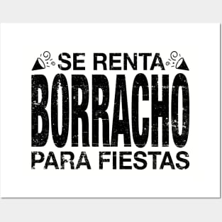 se renta borracho para fiestas Posters and Art